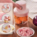 Mini processador de alimentos elétrico 250ml sem fio recarregável triturador utensílio de cozinha