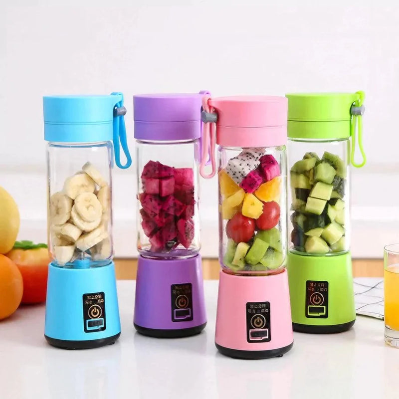 UltraMixer | Mini Liquidificador Usb Portátil Recarregável - Bebidas frescas, Sempre à Mão!