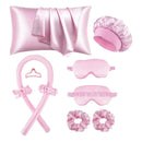 Kit Noite Perfeita: Cachos, Cuidados & Conforto Queen