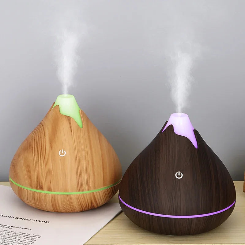 Umidificador Vulcão Ultrassônico | Explosão de aroma e relaxamento para seu ambiente!