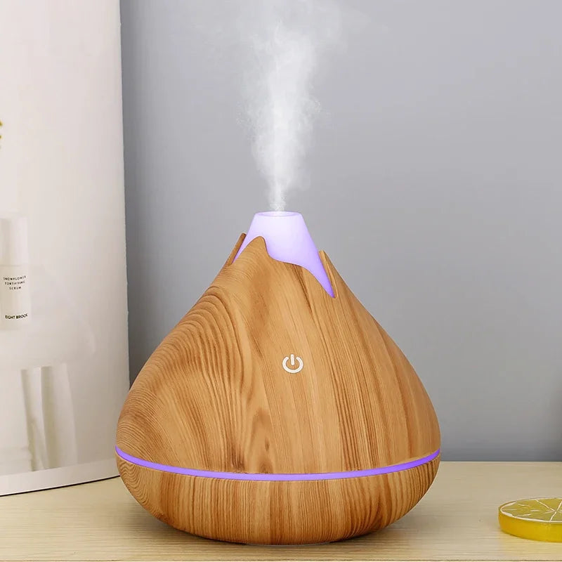 Umidificador Vulcão Ultrassônico | Explosão de aroma e relaxamento para seu ambiente!
